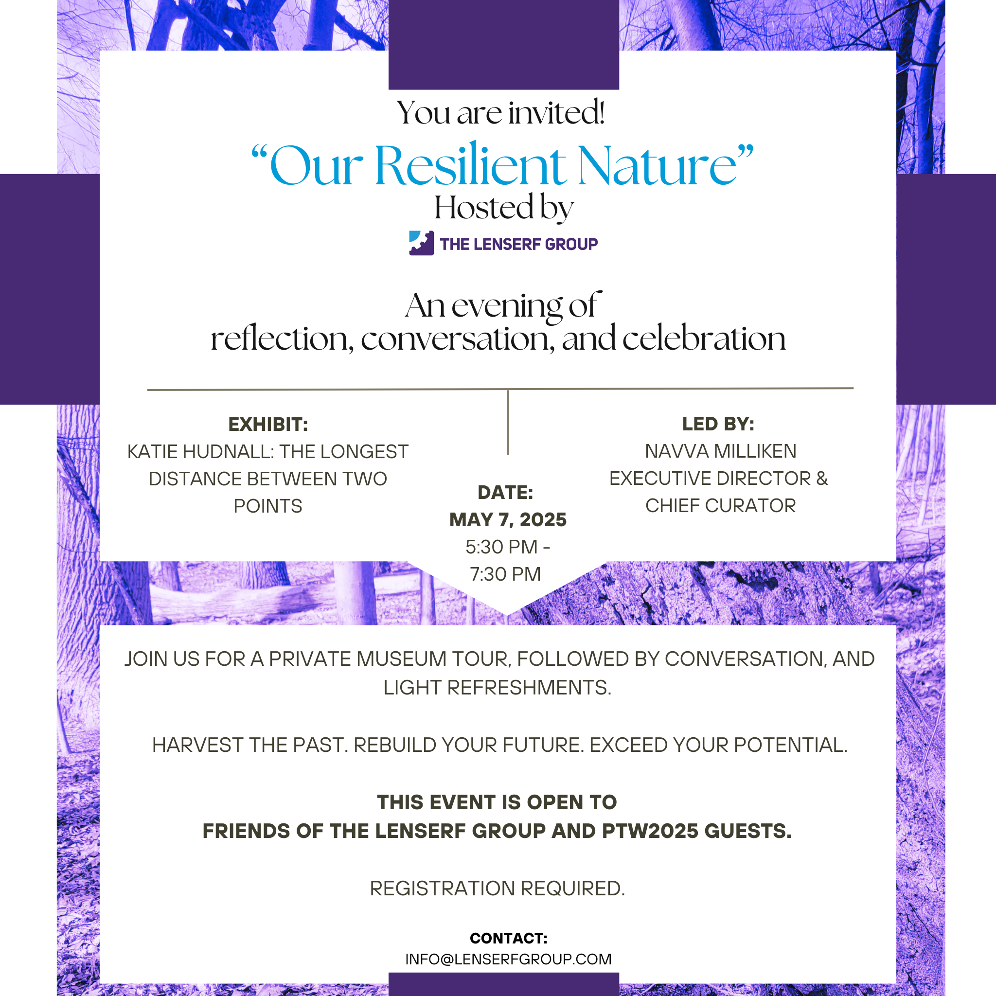 Our Resilient Nature Invite